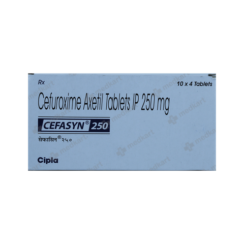 CEFASYN 250MG TABLET 4'S