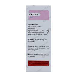 CETRIVER SYRUP 60 ML