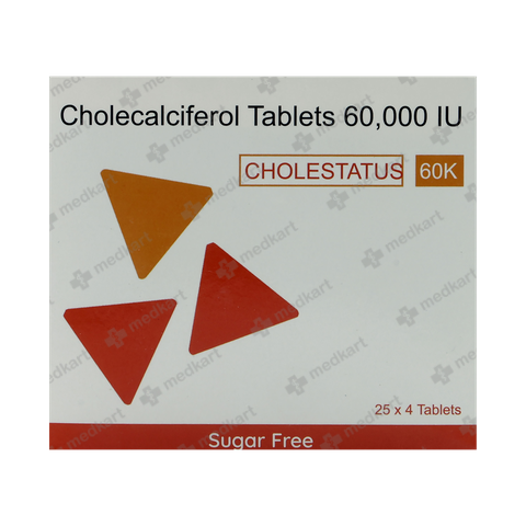 CHOLESTATUS 60K CHEWABLE TABLET 4'S