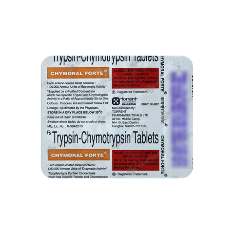 CHYMORAL FORTE TABLET 20'S