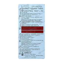 CIDMUS 50MG TABLET 14'S