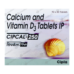 CIPCAL 250MG TABLET 30'S