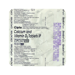 CIPCAL 500MG TABLET 15'S