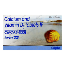 CIPCAL 500MG TABLET 15'S