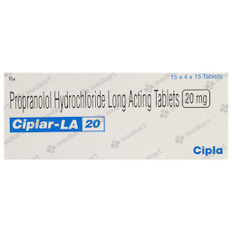 CIPLAR LA 20MG TABLET 15'S