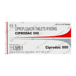 CIPRODAC 500MG TABLET