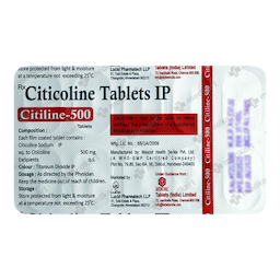 CITILIINE 500MG TABLET 10'S