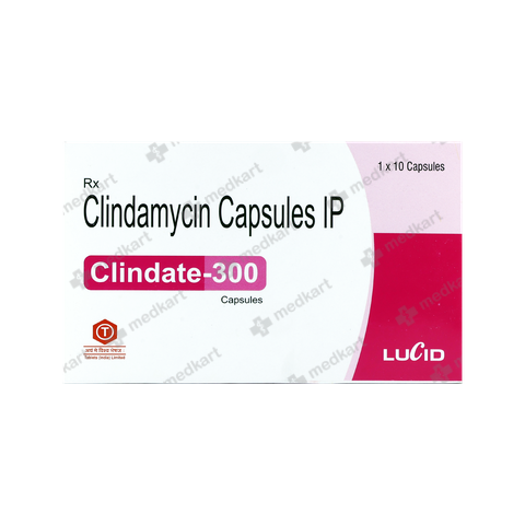 CLINDATE 300MG CAPSULE 10'S