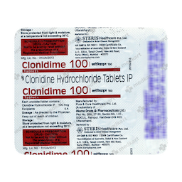 CLONIDIME 100MCG TABLET 30'S