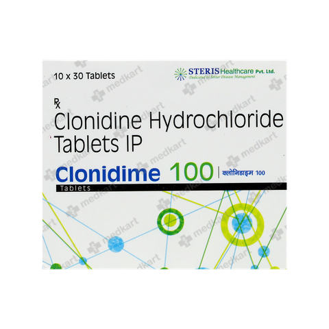 CLONIDIME 100MCG TABLET 30'S