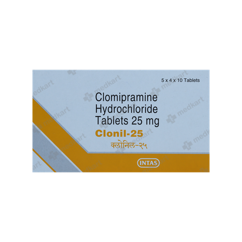 CLONIL 25MG TABLET 10'S