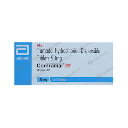 CONTRAMAL DT 50MG TABLET 10'S