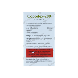 COPODEX 200MG TABLET 10'S