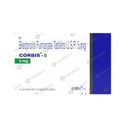 CORBIS 5MG TABLET 15'S