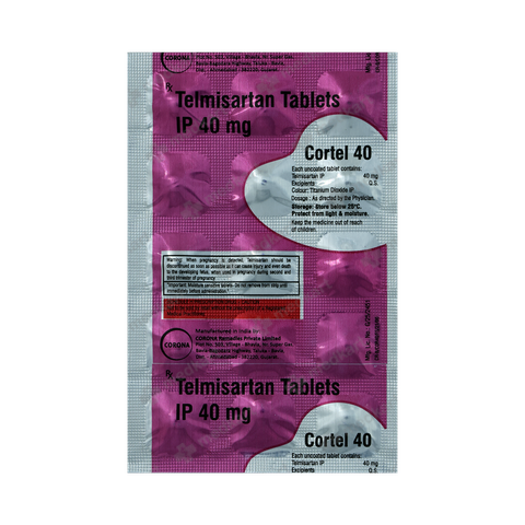 CORTEL 40MG TABLET 15'S