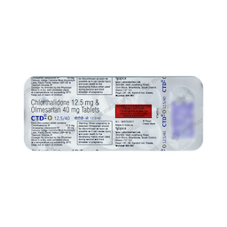 CTD O 12.5/40MG TABLET 10'S