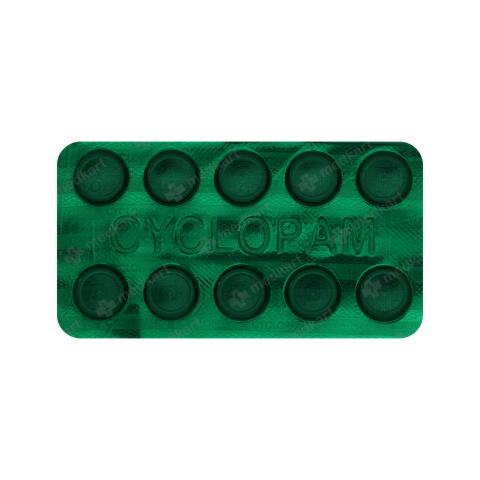 CYCLOPAM 20/500MG TABLET 10'S