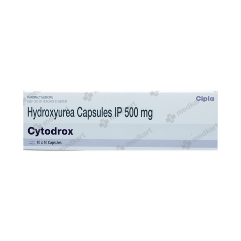 CYTODROX 500MG CAPSULE 10'S