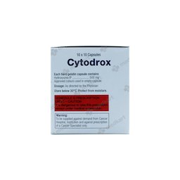 CYTODROX 500MG CAPSULE 10'S