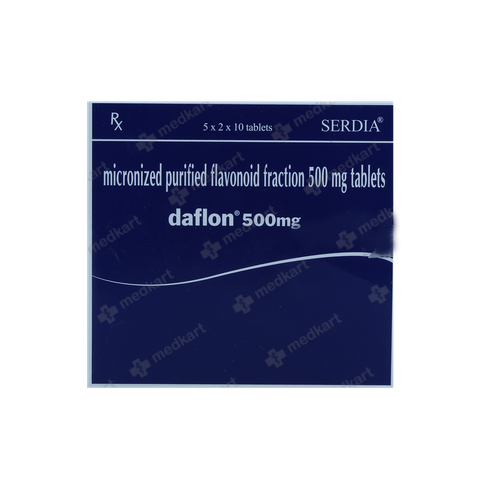 DAFLON 500MG TABLET 10'S