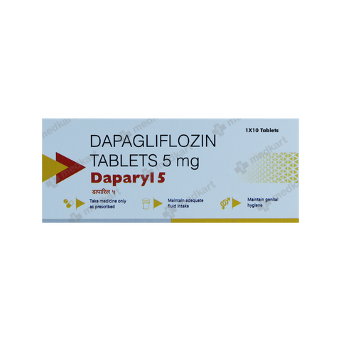 DAPARYL 5MG TABLET 10'S