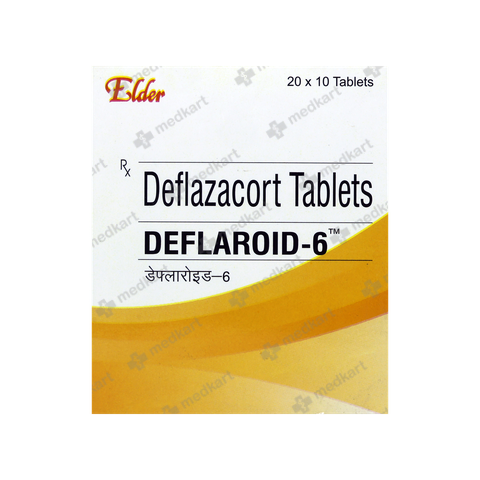 DEFLAROID 6MG TABLET 10'S