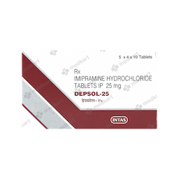 DEPSOL 25MG TABLET 10'S