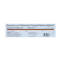 DERIPHYLLIN R 150MG TABLET 30'S