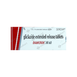 DIAMICRON XR 60MG TABLET 14'S