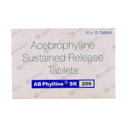 AB PHYLLINE SR 200MG TABLET 10'S