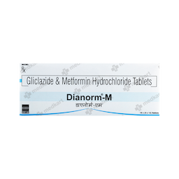 DIANORM M 80/500MG TABLET 15'S