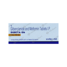 DIBETA GB TABLET 10'S