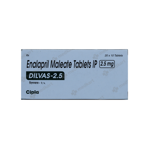 DILVAS 2.5MG TABLET 10'S