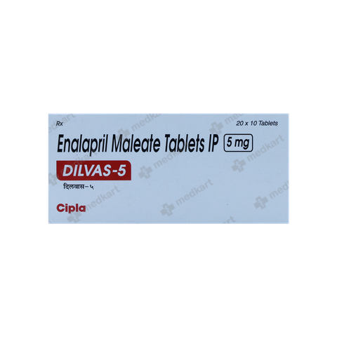 DILVAS 5MG TABLET 10'S