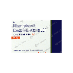 DILZEM CD 90MG CAPSULE 10'S