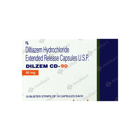 DILZEM CD 90MG CAPSULE 10'S