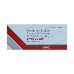 DIVAA OD 250MG TABLET 10'S