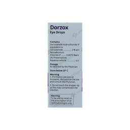 DORZOX EYE DROPS 5 ML