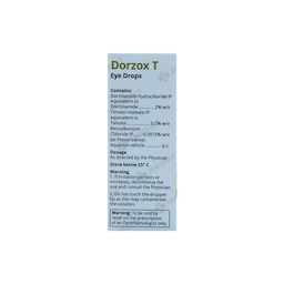 DORZOX T EYE DROPS 5 ML