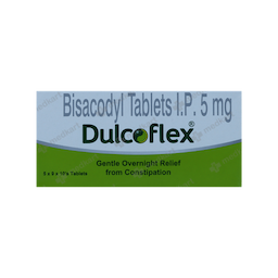 DULCOFLEX 5MG TABLET 10'S