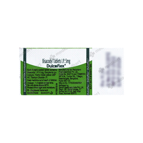 DULCOFLEX 5MG TABLET 10'S