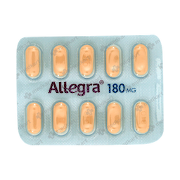 ALLEGRA 180MG TABLET 10'S