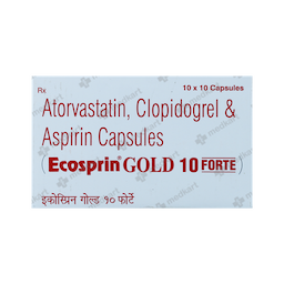 ECOSPRIN GOLD 10MG FORTE CAPSULE 10'S