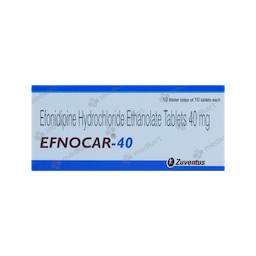 EFNOCAR 40MG TABLET 10'S