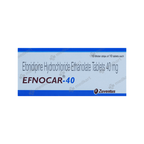 EFNOCAR 40MG TABLET 10'S