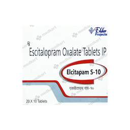 ELCITAPAM S 10MG TABLET 10'S