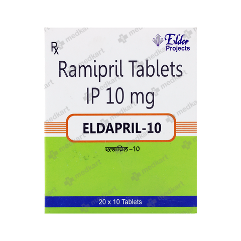 ELDAPRIL 10MG TABLET 10'S