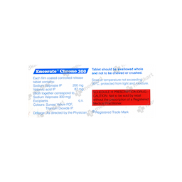 ENCORATE CHRONO 300MG TABLET 10'S