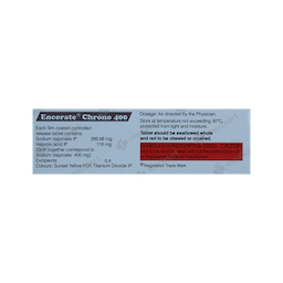 ENCORATE CHRONO 400MG TABLET 10'S