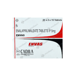 ENVAS 5MG TABLET 15'S